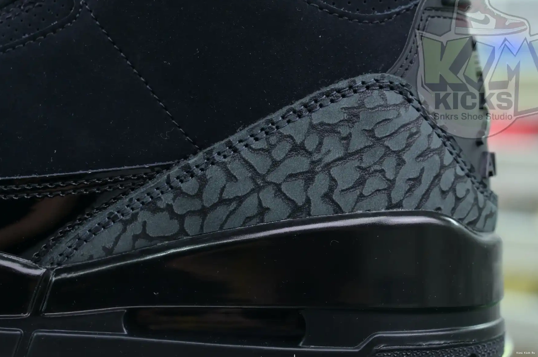 Air Jordan3“Black Kimikick Cat” Jordan 0813